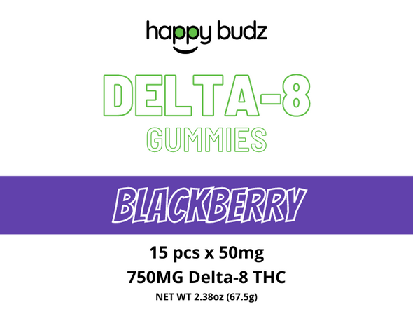 Delta-8 Blackberry Gummies