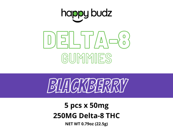 Delta-8 Blackberry Gummies